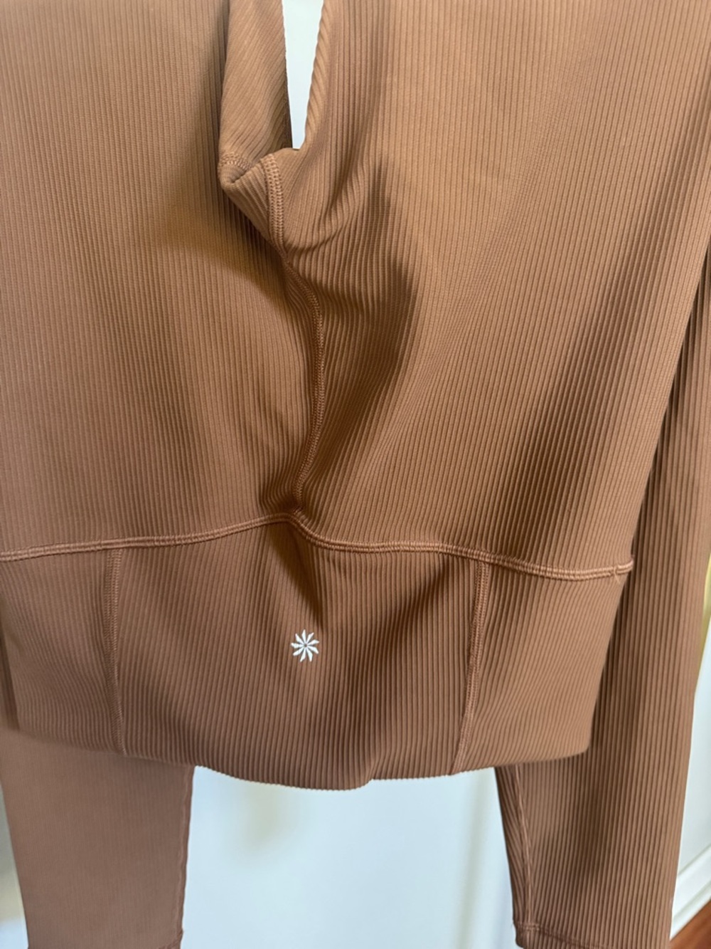 Athleta Elation Ribbed High-Waist Leggings